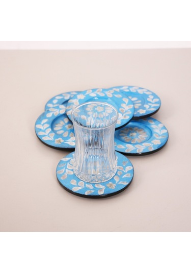 Pure Sedefli Bardak Altlığı 6'lı Set Diğer