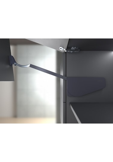 Multi-mech Mekanik İkili Kalkar Kapak Sistemi Güç A1 Kol Boyu 345 Mm Antrasit