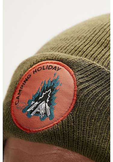 Bad Bear Bonfire Haki Yeşil Bere - Haki