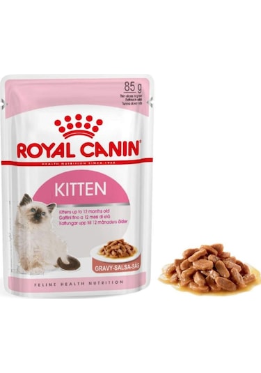 Royal Canin Kitten Instinctive Gravy Pouch Yavru Kedi Yaş Maması 6 x 85 G