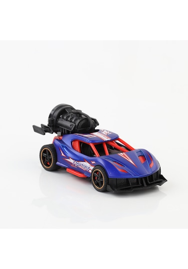 Metal Duman Çıkartan Sesli Işıklı Çek Bırak Buggy Araba Mor