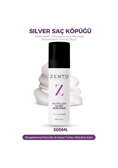 Zento Silver Köpük 200 ML
