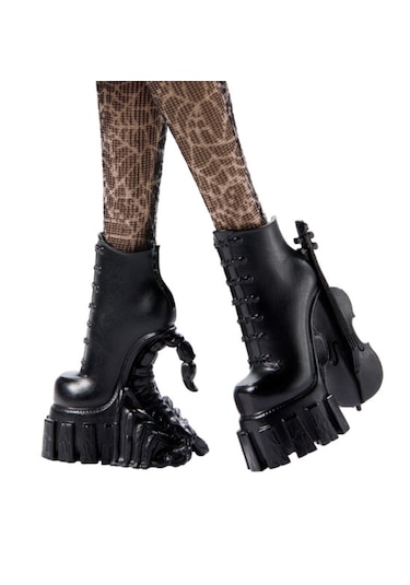 Monster High Wednesday Okul Üniformalı Bebek HXJ04