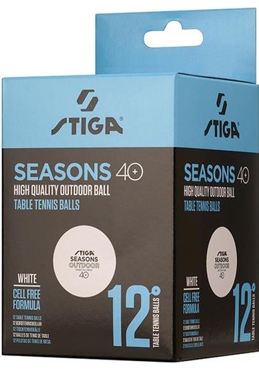 Stiga Table Tenis Ball Seasons Masa Tenisi Pinpon Topu Beyaz 12li 1110-2810-12