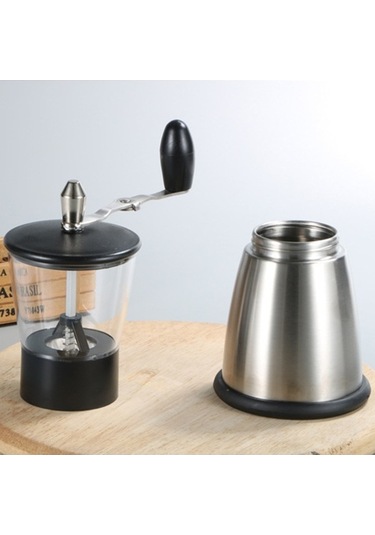 Ulzyvf Seramik Sap, Pres Öğütücü, Öğütücü, Manuel Konik Katlanabilir Kahve, Kahve Kahve Fransız Espresso, El Damla Çapaklı Cz