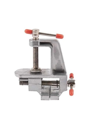 Buffer Mini Masa Tezgah Hobi Mengenesi Sabitleme Sıkıştırma Aparat 30mm Mavi