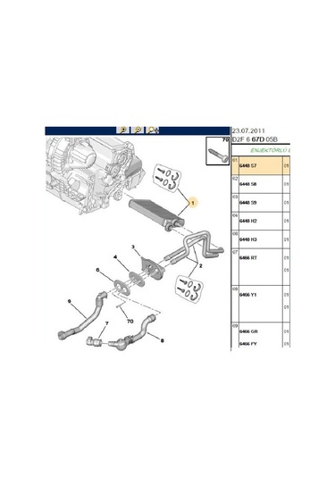 Kalorifer Radyatörü Tepee Berlingo 346490-6448s7