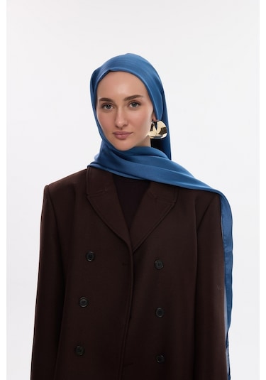 Mirsoy Scarf İdol Janjan Şal İndigo