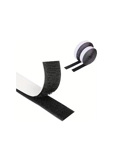 Cırt Cırt Bant Yapışkanlı 20 Mm X 2 Mt Siyah