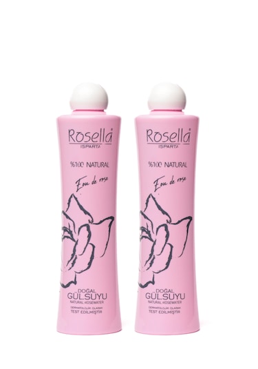 %100 Doğal Saf Gül Suyu 160 Ml 2'li Paket