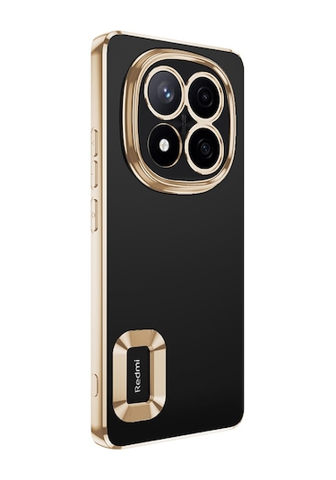 Noktaks - Xiaomi Uyumlu Xiaomi Redmi Note 14 Pro 4g - Kılıf Kamera Korumalı Logo Gösteren Koruyucu Omega Kapak - Sierra Mavi T37166 Sierra Mavi