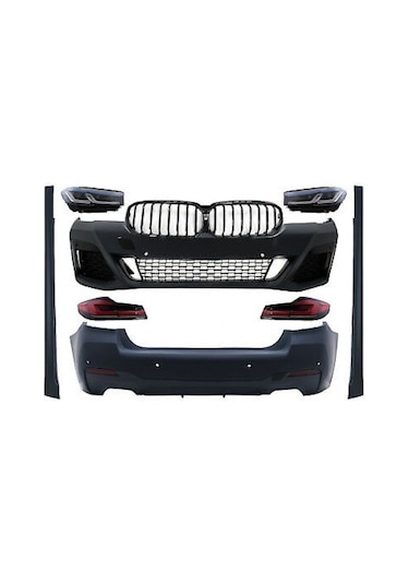 Autogp Bmw G30 Lci Mtech Body Kit Dönüşüm Seti Komple 2017 / 2020 Agp-sm-bmg30lc