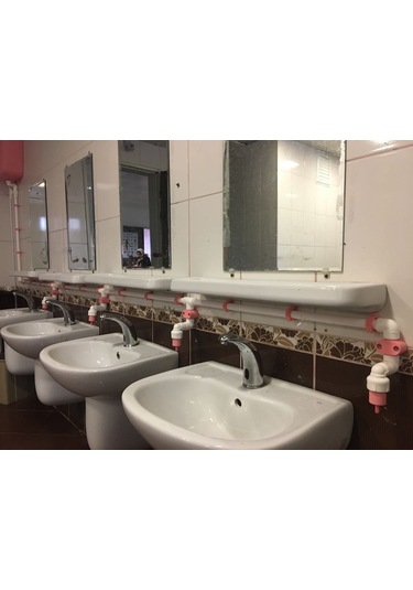 Merkezi Sistem Depolu Sabunluk 10KG Alttan Basmalı  1 Depo + 2