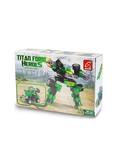 Ausini Titan Heroes Gunner-3 76 Parça