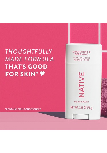 Native Grapefruit & Bergamot Alüminyumsuz Stick Deodorant 75gr