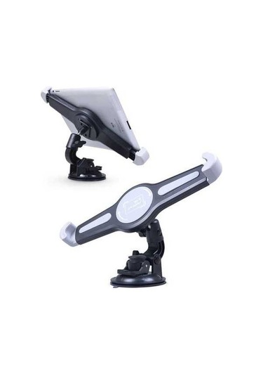 Tongxida 360 Döndürme Araba Tablet Tutucu, İpad Ve Cbtx 7-11 İnç İçin Kamera Vantuzlu Panel Siyah