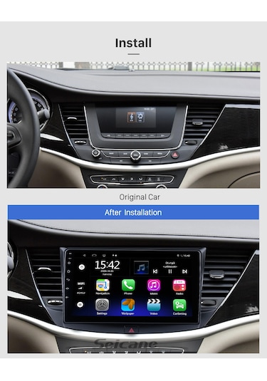 Opel Astra K 2015+ Multimedya Navigasyon Usb Kamera Carplayer 6 Ram