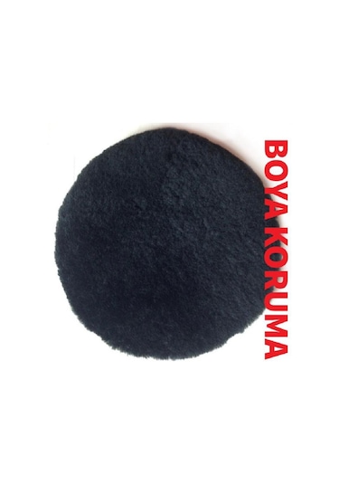 Carwax Kuzu Postu Yün Ped Siyah 16 Cm