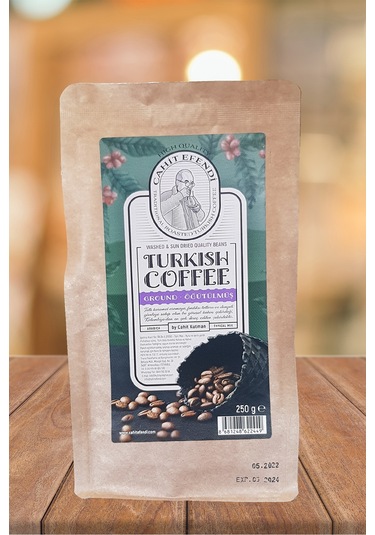 Cahit Efendi Türk Kahvesi Özel Seri Kraft Ambalajında 250 G