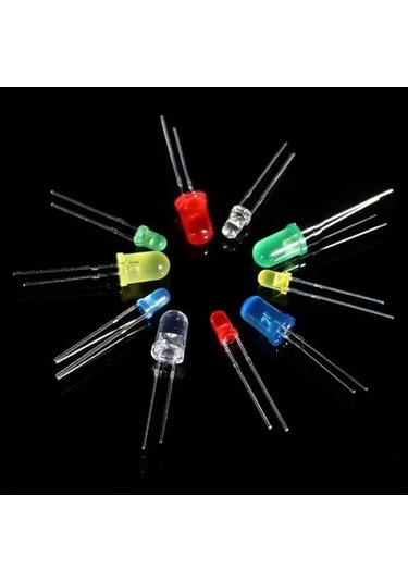 Trendooze Homyl 375 Adet Rgb Led'ler, 3mm Ve 5mm Boyut