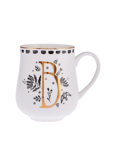 Emsan Artisan B Letter New Bone Kupa 220 Ml