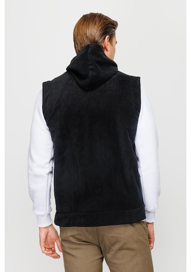 Igs Erkek Siyah Standart Std Yelek Polar