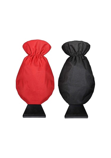 Sones Araç Buz Ve Kar Kazıyıcı Eldiveni 2 Adet Kırmızı