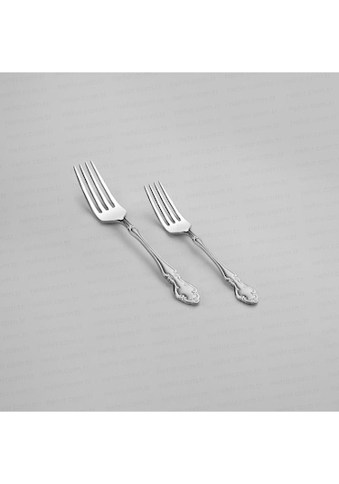 Nehir Adriana Saten 12 Kişilik 89 Parça Çatal Kaşık Bıçak Takımı Gümüş