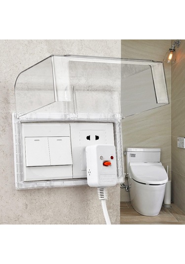 Suntek 2 Gang 86 Tip Çıkış Kutusu Kapağı Su Geçirmez Suya