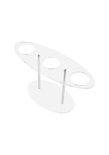 Cbtx Yx035 Akrilik Dondurma Külahı Rafı Dondurma Standı Şeffaf