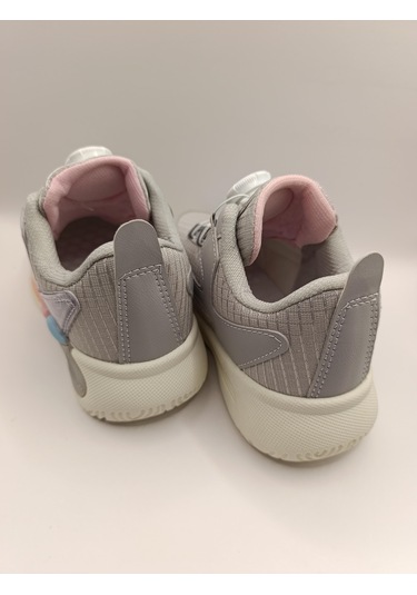 Çocuk Su İtici Kumaş Akıllı Bağcıklı Spor Ayakkabı Sneaker Pembe