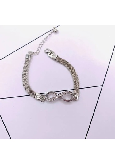 Gogoey Kk3556 Kristal Sonsuzluk Elmas Bileklik Çok Renkli