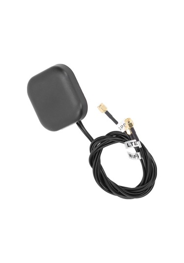 Fastbuy Dış Mekan Sulu Dayanıklı 4g/wifi/gps Triplo Anten Abs+bakır Sma Bağlantı 5/28dbi Kazanç Geniş Frekanslı