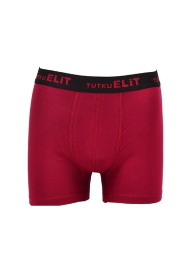 Tutku Elit Erkek Modal Elastan Spor Boxer 6'lı 1252 X Bordo