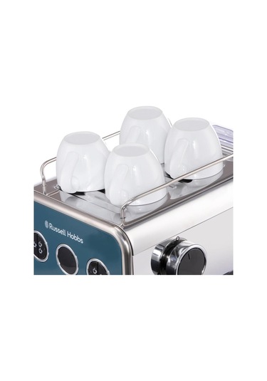 Russell Hobbs Distinctions 26451-56 Manuel Espresso Makinesi Okyanus Mavisi (Teşhir)