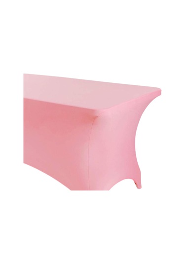Homyl Katlanır Masa Için Örtüsü Spandex Satıcı Düğün Doğum Günü Pembe