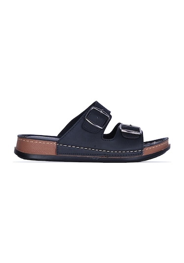 Apella 952-4 Campus Siyah Erkek Terlik Siyah