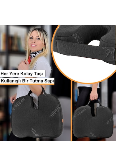 Beddo Bambu Serisi Ortopedik Minder Oturma Minderi