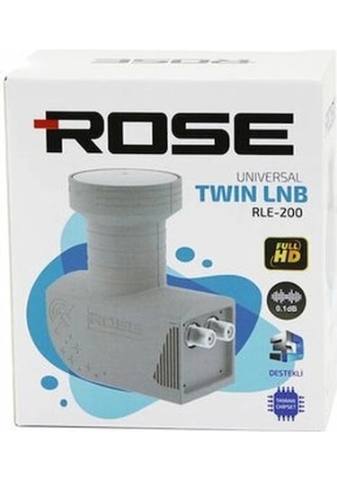 2li Uydu Lnb Unıversal Twın Full Hd - 3d - 0.1db Rle-200 5468