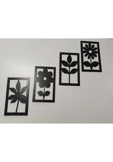 Duvar Süsü 4 Lü Set İsteğe Bağlı Kişiye Özel Renk Hazırlanacak