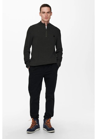 Onscam Chino Pk 6775 Erkek Siyah Pantolon - 22016775 Siyah