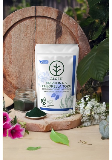 ALGEE® Spirulina & Chlorella Tozu 50 G