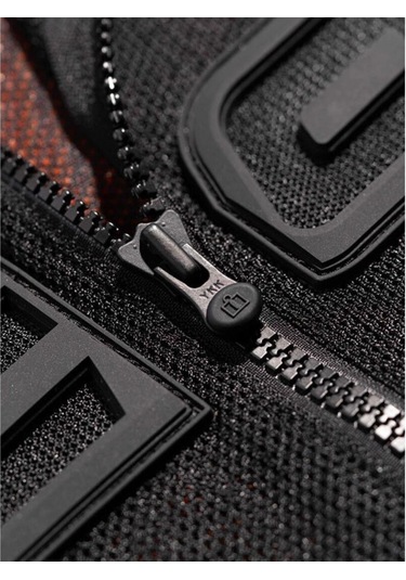 Icon Mesh Af Lthr Korumalı File Motosiklet Montu Siyah Siyah