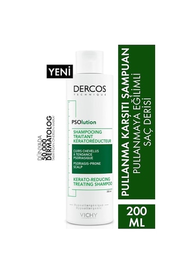Vichy Dercos PSOlution Saç Bakım Şampuanı 200 ML