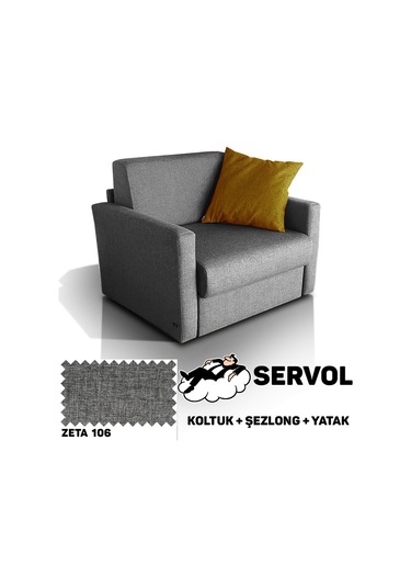 Seray Servol Tekli Yataklı Koltuk Zeta 106