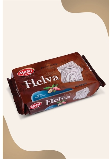 Metin Kakaolu Tahin Helva 1 KG