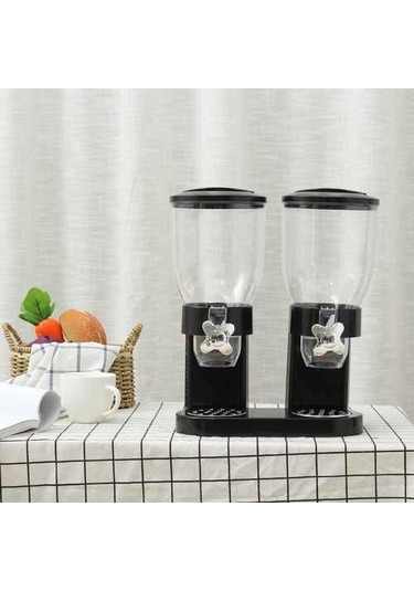 Plastik Gıda Depolama Konteynerleri Tahıl Dağıtıcı Şişe Mundüzler Somunlar İçin Depolama Kovaları Şeker Mutfak Depolama Araçları Şişeler, Kavanozlar Ve Amp Kutular -