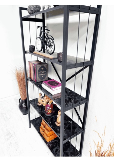 Tanraf Erciyes Telli Black Kitaplık