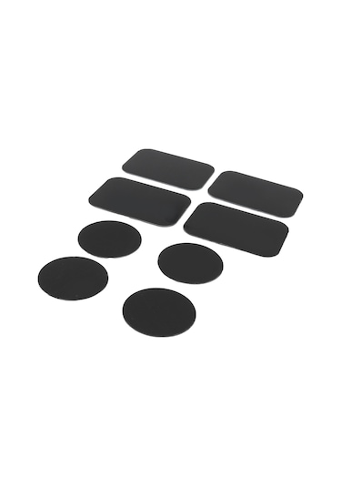 Konesam 8 Adet Çelik Metal Levha: Akıllı Telefon, Tablet Ve Gps İçin Sabitleyici, Dairesel Ve Dikdörtgen Şekil, Kalıcı Tutma, Zarf Dostu