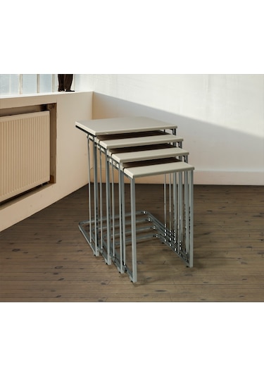 Vegas Zigon Sehpa - Mdf Üzeri Pvc Mebran (239089196)